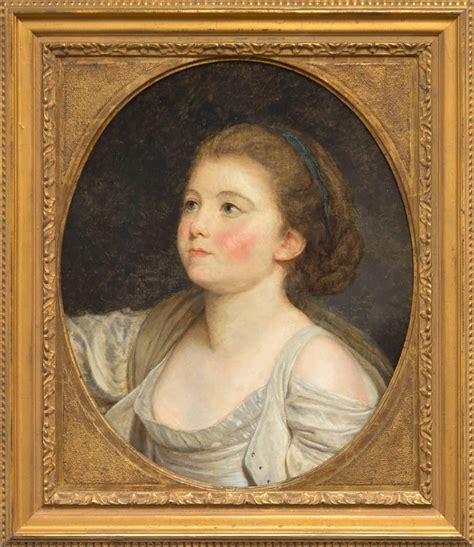 Jean Baptiste Greuze Bust Of A Young Woman For Sale At 1stdibs