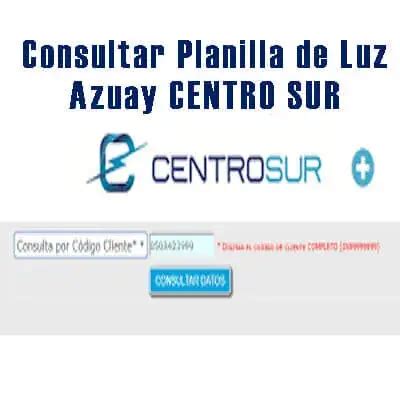 Consultar Planilla De Luz Azuay Centro Sur Hot Sex Picture My Xxx Hot