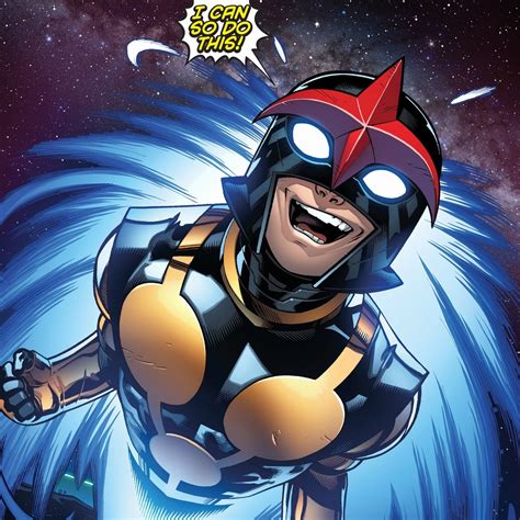 Daily Marvel Character Nova Sam Alexander Powers Helmet Grants Him