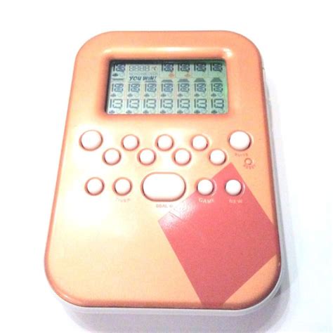 2008 Radica Lighted Electronic Hand Held Solitaire Game N6062 Radica