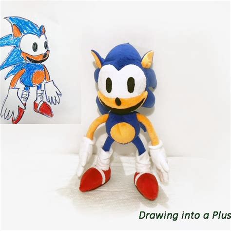 Custom Sonic Plush Etsy