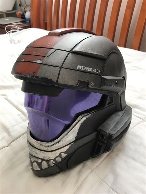My New Custom Halo 3 Odst Helmet By Johnsonarmsprops On Instagram