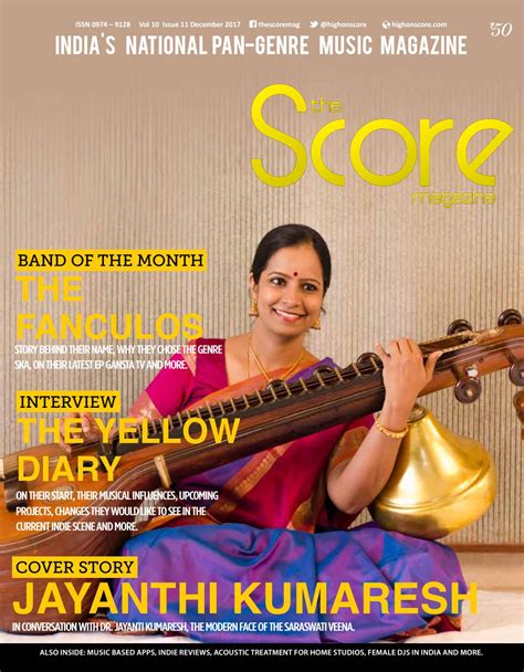 The Score Magazine December 2017 Issue