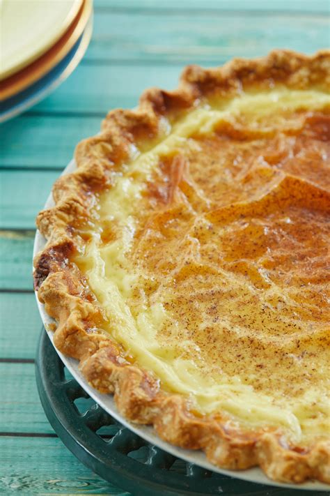 Southern Egg Custard Pie Gemmas Bigger Bolder Baking