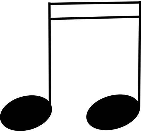 Sixteenth Notes Joined In A Pair Png Svg Clip Art For Web Download