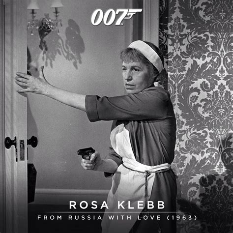 Rosa Klebb From Russia With Love 1963 James Bond Theme 007 James