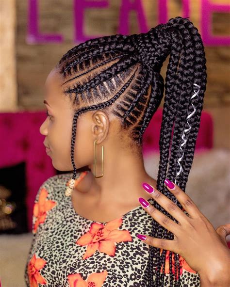 How long does knotless braids last? Stitch Braids Hairstyles : Trending Styles You Should Try ...