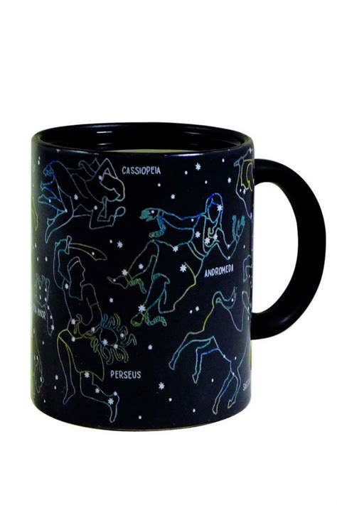 Black Constellation Mug Mugs Constellations Ceramic Coffee Cups