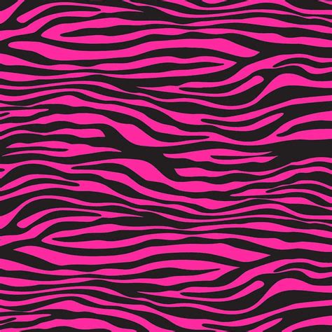 Neon Pink Zebra Background