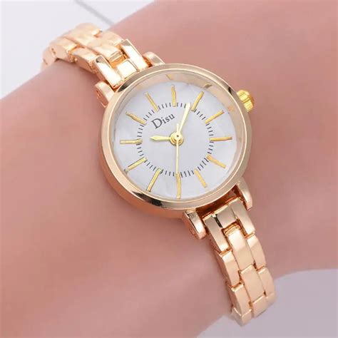 New Ladies Watch Simple Elegant Womens Watches Alloy Quartz Business Casual Wristwatch Luxury