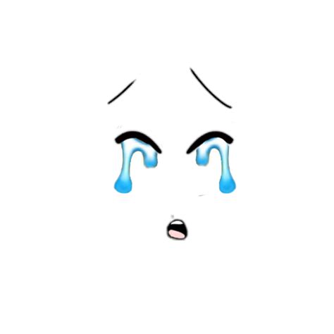 Roblox Crying Face Png Images And Photos Finder