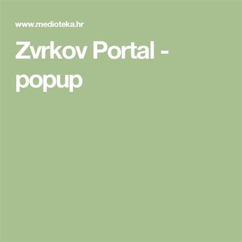Zvrkov Portal Popup Pop Up Portal Incoming Call Screenshot
