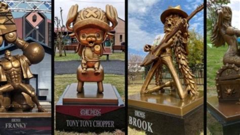 The Locations Of All 10 One Piece Statues In Kumamoto Japan