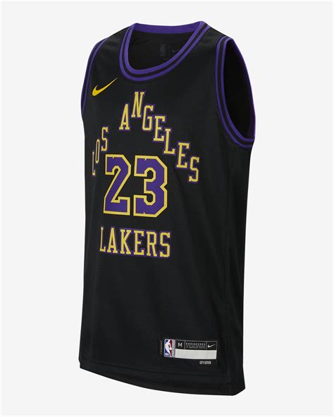 Lebron James Los Angeles Lakers 202324 City Edition Older Kids Nike