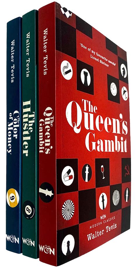 The Queens Gambit Series 3 Books Collection Set By Walter Tevis