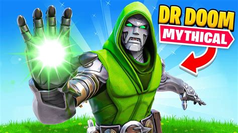 The Doctor Doom Mythic Only Challenge In Fortnite Youtube