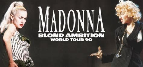 April 13 1990 Madonna Kicked Off Her Blond Ambition World Tour 27 Years Ago This Week