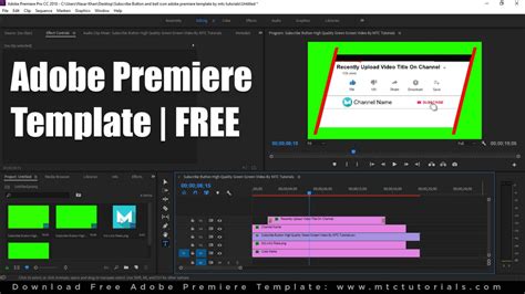 Download Ownload Free Adobe Premiere Templates Mtc Tutorials