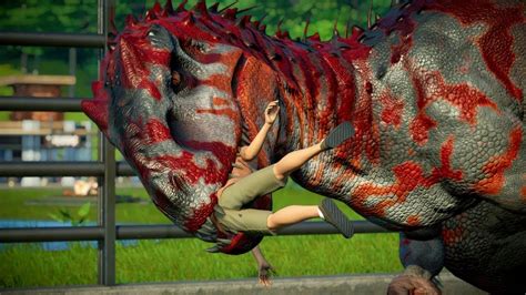 🌍 Jurassic World Evolution Indominus Rex Vs Indoraptor Breakout And Fight Dinosaurs Battle