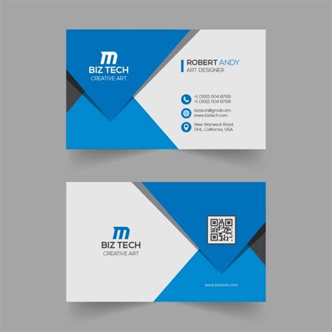Stylish Dark Blue Business Card Template Luxury Business Cards