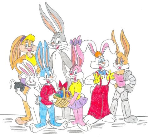 Lola Bunny Rule March Card By Jose Ramiro Lola Bunny