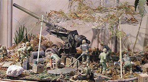 Wwii Pacific Us Marines Artillery Action 132 Scale