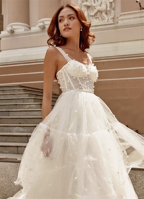 Pearl Wedding Dresses Accessories Southbound Bride