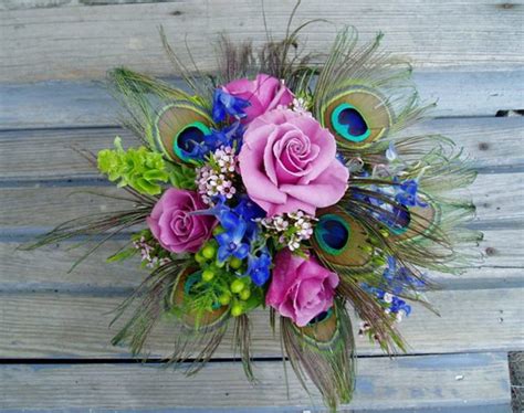 Check spelling or type a new query. Peacock Feather Wedding Bouquets and Floral/Flower ...