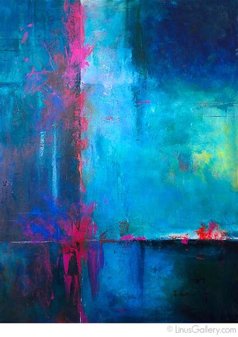 Abstract Expressionism Artist Michelle Meister Fourth Of