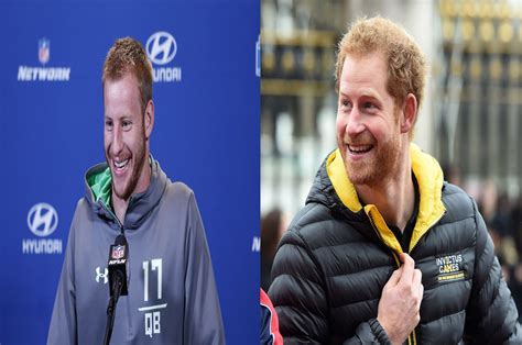 Injured eagles qb carson wentz proposes to girlfriend after super bowl win: Double Take: Prince Harry Or Carson Wentz | Carson wentz, Prince harry, Double take