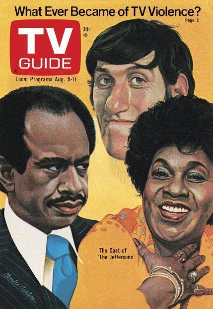 Tv Guide August 5 1978 Paul Benedict Sherman Hemsley And Isabel Sanford Of The Jeffersons