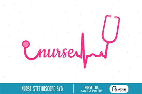 Nurse Stethoscope Svg Sofontsy