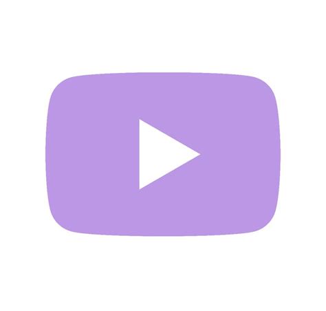 Youtube Icon Ios14 Purple Ios App Icon Design App Icon Design