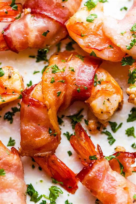 The Best Bacon Wrapped Grilled Shrimp Easy Weeknight Recipes