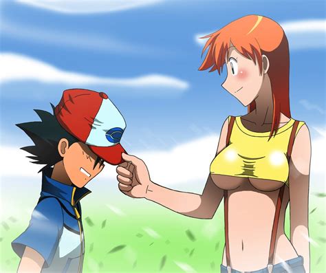 Kasumi And Satoshi Pokemon And 1 More Drawn By Kakkii