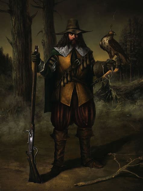 Artstation Hunter Igor Krstic Warhammer Fantasy Roleplay