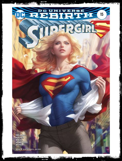 Supergirl 15 Artgerm Variant 2018 Nm Turbo Comics