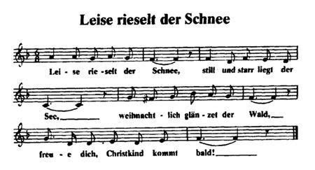 Mp3 zum anhören und gratis herunterladen. Leise rieselt der Schnee - Christkindls Weihnachtslieder mit Noten und Texten | Leise rieselt ...