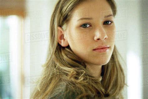 Teenage Girl Portrait Stock Photo Dissolve
