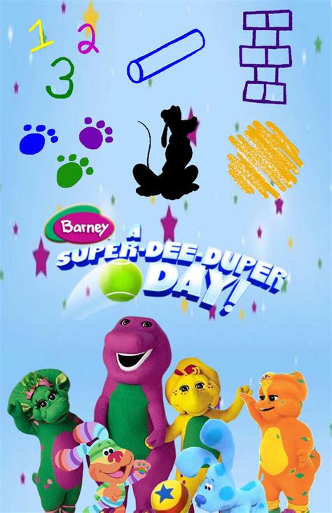 Barney A Super Dee Duper Day By Brandontu1998 On Deviantart