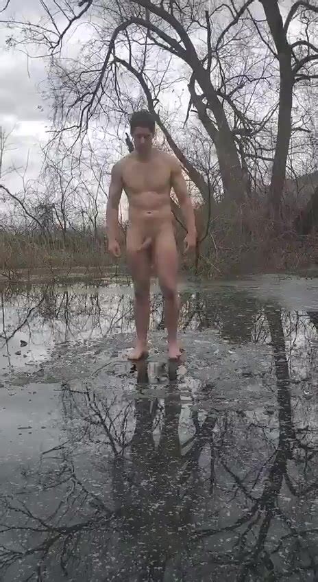 Male Nudity Hot Naked Polar Bear Plunge In Ice…