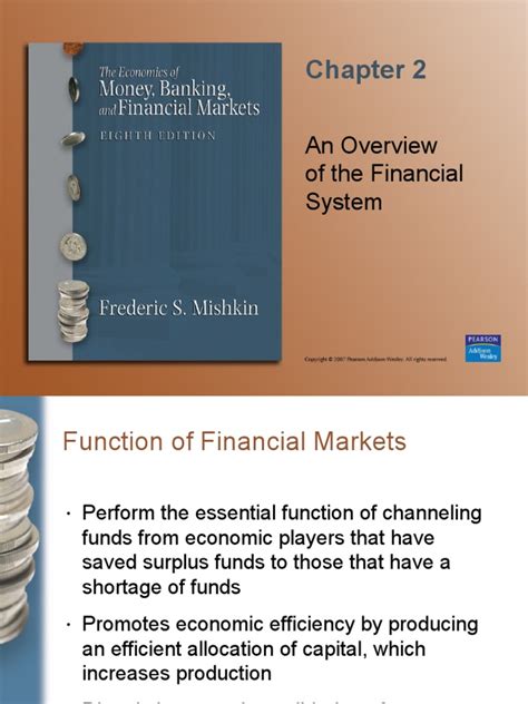 An Overview Of The Financial System Financial Markets Capital Market