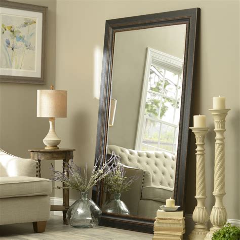 Enjoy This Stunning 46x76 Black Framed Mirror For Your Home This Large