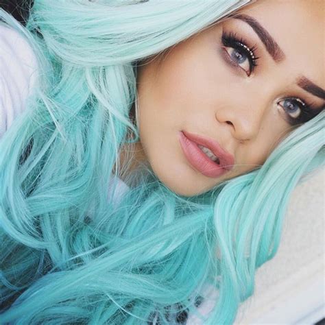 Best 25 Aqua Hair Color Ideas On Pinterest Turquoise Hair Teal Hair
