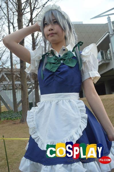 Sakuya Izayoi Cosplay From Touhou Project In Winter Comiket 83 2012