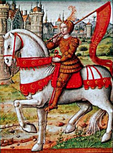 Joan Of Arc Maid Of Heaven Joan On Horseback Illustration