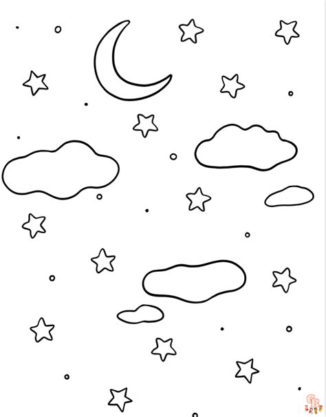 Explore Free And Printable Sky Coloring Pages On Gbcoloring