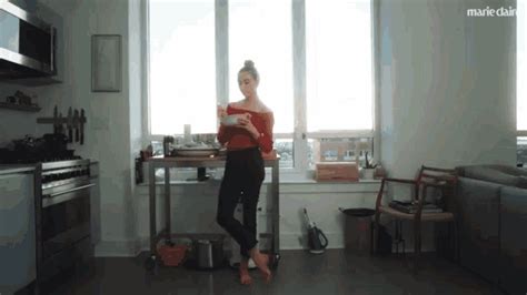 Eating Kitchen GIF Eating Kitchen Standing Discover Share GIFs