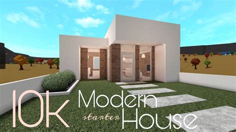 If u want to copy the house slow the video to 0.25 ❤️ timestamps: BLOXBURG: 10K MODERN STARTER HOUSE | NO-GAMEPASS - YouTube