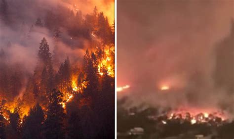 California Fires Latest Fire Tornado Which Can Melt Steel